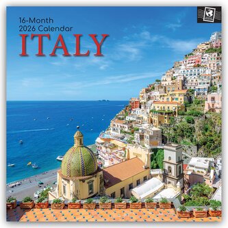 Italy - Italien 2026 - 16-Monatskalender