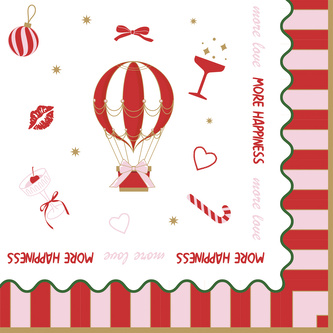 Papírový ubrousek Christmas Twist