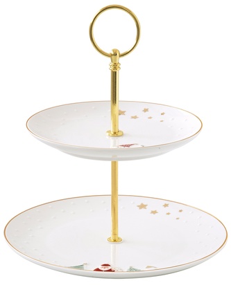 Porcelánový etažér Let It Snow