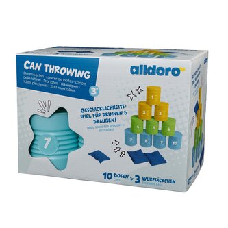 Házení na plechovky, pohybová hra