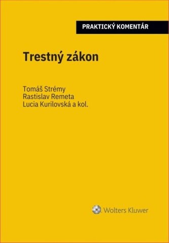Trestný zákon Trestný zákon