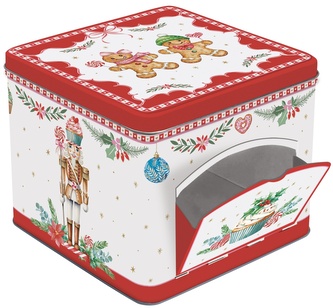 Plechová dóza na bonbony Sweet Christmas