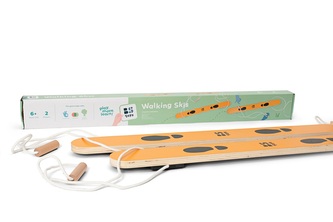 Dřevěné turistické lyže