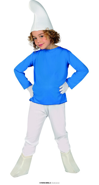 Modrý trpaslík dětský kostým 10 – 12 let