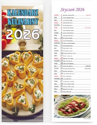 Kalendarz paskowy 2026 Kulinarny