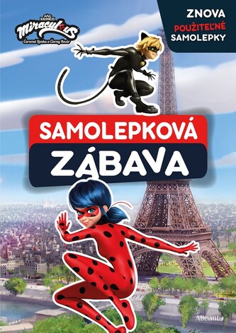 Čarovná Lienka a Čierny Kocúr - Samolepková zábava