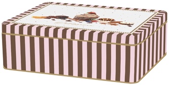 Plechová dóza na porcované čaje Sweet Moments