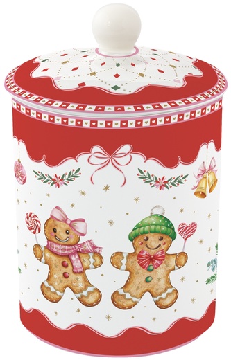 Porcelánová dóza Sweet Christmas velká