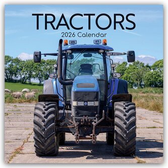 Tractors - Traktoren 2026 - 16-Monatskalender