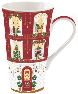 Porcelánový hrnek Festive Avenue