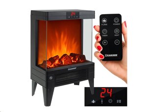 Elektrický ohřívač Embego Kaminer 26400 krb s efektem plamene a dálkovým ovládáním