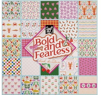 Designový papír 25x25 cm, 250 g/m2,24 listů  Bold and Fearless Designový papír 25x25 cm, 250 g/m2,24 listů  Bold and Fearless