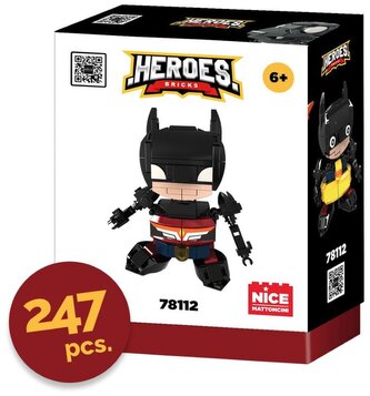 Klocki Heros! 243 elementy. 6+, Nice