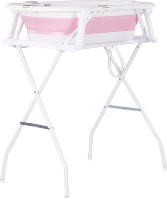 CHIPOLINO Vanička s podložkou a stojanem Malibu Pink