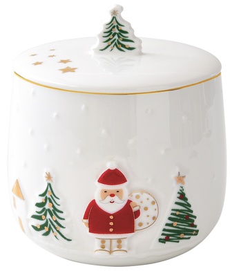 Porcelánová kuchyňská dóza Let It Snow