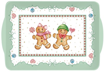 Plastový servírovací tác Sweet Christmas