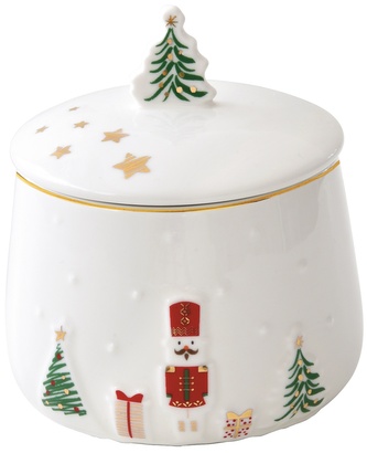 Porcelánová cukřenka Let It Snow