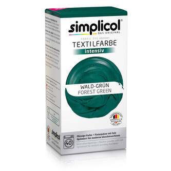 SIMPLICOL Barwnik do tkanin INTENSIV LEŚNA ZIELEŃ 560g SIMPLICOL Barwnik do tkanin INTENSIV LEŚNA ZIELEŃ 560g