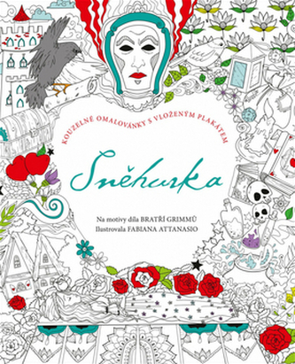 Sněhurka - omalovánky