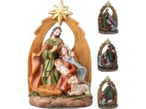 Betlém polyresin 4 figurky 90x42x138mm   mix, barevná