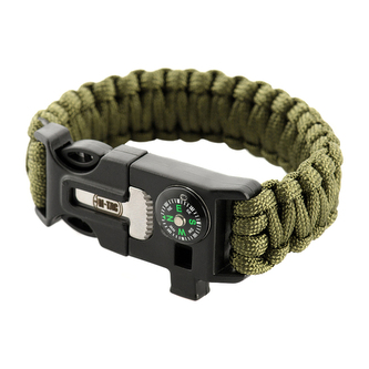 Náramek para M-Tac Paracord Multi - olivový, L Náramek para M-Tac Paracord Multi - olivový, L