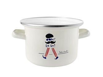 SMALTOVANÝ HRNEC PARISIO 18CM 3L