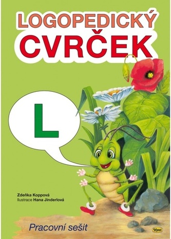 Logopedický cvrček L Logopedický cvrček L