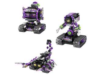 iM.Master Stavebnice robot s čepicí 3v1 RC na dálkové ovládání 17x16,6x20,6 cm