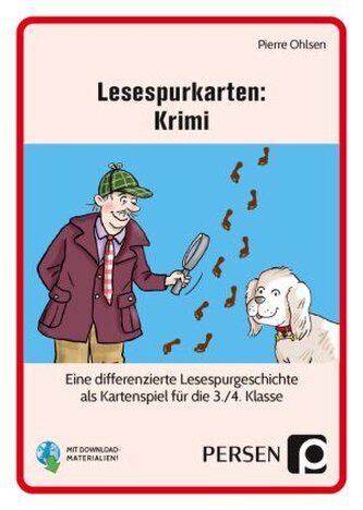 Lesespurkarten: Krimi, m. 1 Beilage