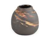 Keramická kalabasa žíhaná cca 0,3 l - tmavá