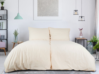 B.E.S. - Petrovice, s.r.o. Povlečení BAVLNA Jednobarevné uzavírání ZIP - Popelavá Rozměr: 140 x 220 + 70 x 90