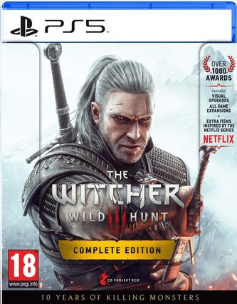 PS5 hra The Witcher 3: The Wild Hunt - Complete Edition  + 10th Anniversary Steelbook
