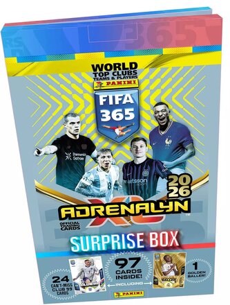 PANINI FIFA 365 2025/2026 - ADRENALYN karty - adventní kalendář