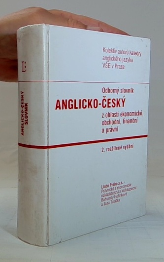 Odborný slovník anglicko-český z oblasti ekonomické, obchodní, f
