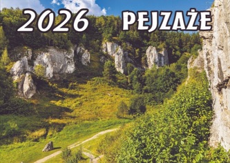 Kalendarz ścienny rodzinny 2026 Pejzaże