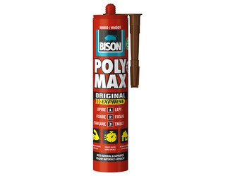BISON univerzální montážní lepidlo POLY MAX express brown 425 g