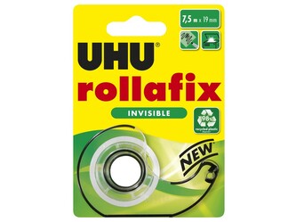 UHU lepicí páska Rollafix Invisible Dispenser Blister 7,5 m