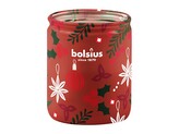 Bolsius Sklo 68x80mm Vánoční okamžiky, vonná svíčka