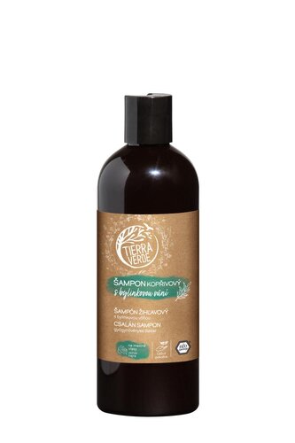 Tierra Verde Šampon kopřivový s bylinkovou vůní 500 ml - na mastné vlasy