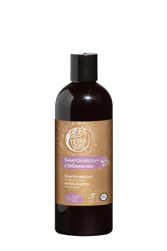 Tierra Verde Šampon březový s květinovou vůní 500 ml - výživný a pečující