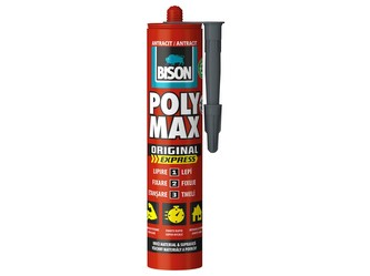 BISON univerzální montážní lepidlo POLY MAX express anthracite 425 g
