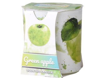 Sklo Verona 73x77 mm Green apple, vonná svíčka