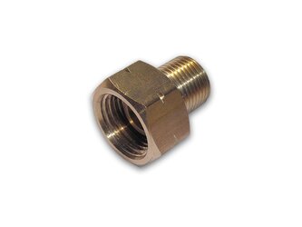 Redukce na plynové láhve, vnitřní GW21,8mm L na vnější GZ3/8"L