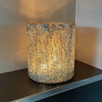 Kalíšek na svíčku stříbrný velký 13 x 12 cm Prodex X68100870