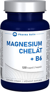 Pharma Activ Magnesium Chelát + B6 120 kapslí
