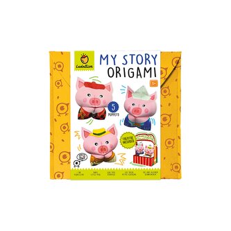 Ludattica - Můj příběh Origami - Tři malá prasátka