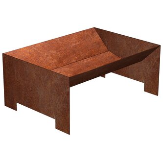 Strato Zahradní ohniště 50 x 70 x 30 cm, corten CORGARDEN 1018