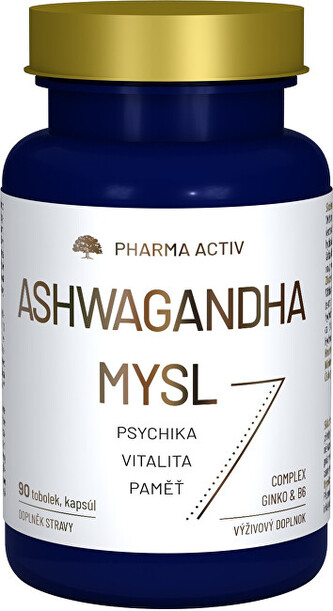 Pharma Activ Ashwagandha - mysl 90 tobolek