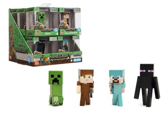 JADA Minecraft fig.metal 6,5cm 4rodz W3 851-3830 JADA Minecraft fig.metal 6,5cm 4rodz W3 851-3830