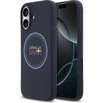 Oracle Red Bull Silicone Blue Ring MagSafe kryt iPhone 17 modrý Oracle Red Bull Silicone Blue Ring MagSafe kryt iPhone 17 modrý